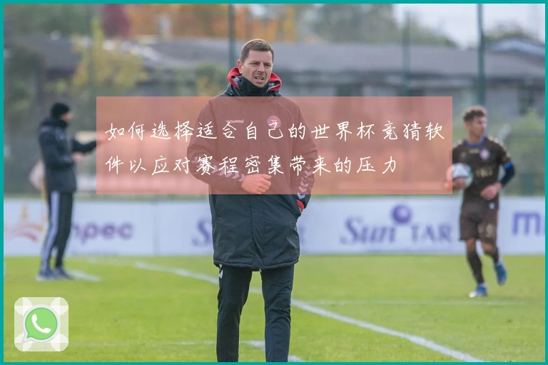 如何选择适合自己的世界杯竞猜软件以应对赛程密集带来的压力